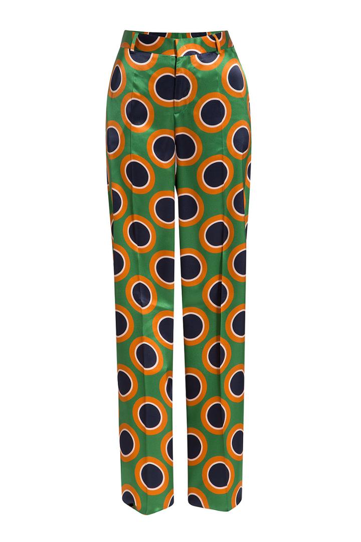 Dsquared2 Dsquared2 Printed Silk Pants