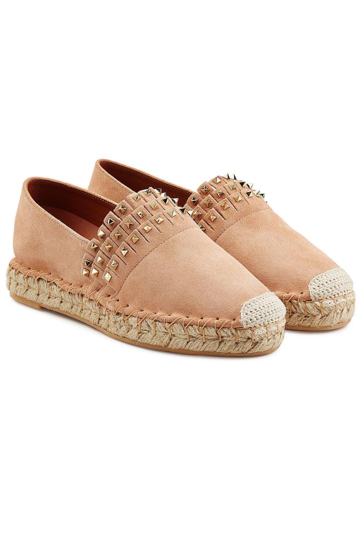 Valentino Garavani Valentino Garavani Rockstud Suede Espadrilles