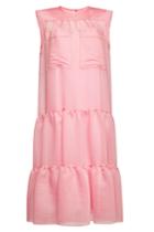 See By Chloé See By Chloé Sheer Dress With Ruffles