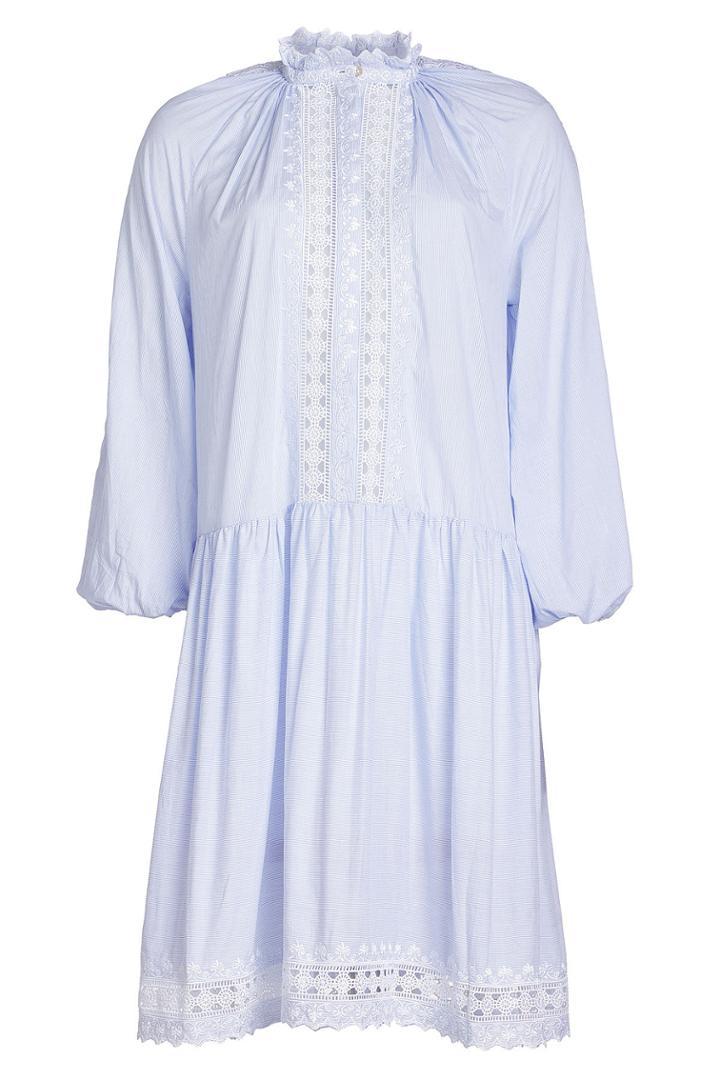 Zimmermann Zimmermann Lace And Embroidery Dress In Cotton