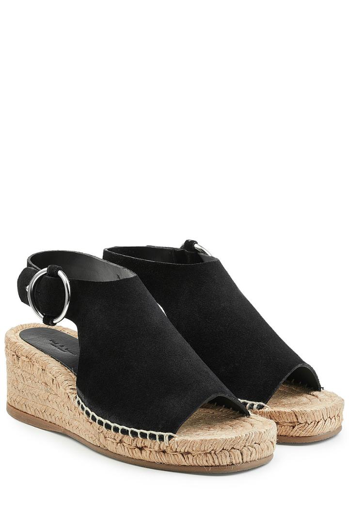 Rag & Bone Rag & Bone Suede Espadrille Wedges
