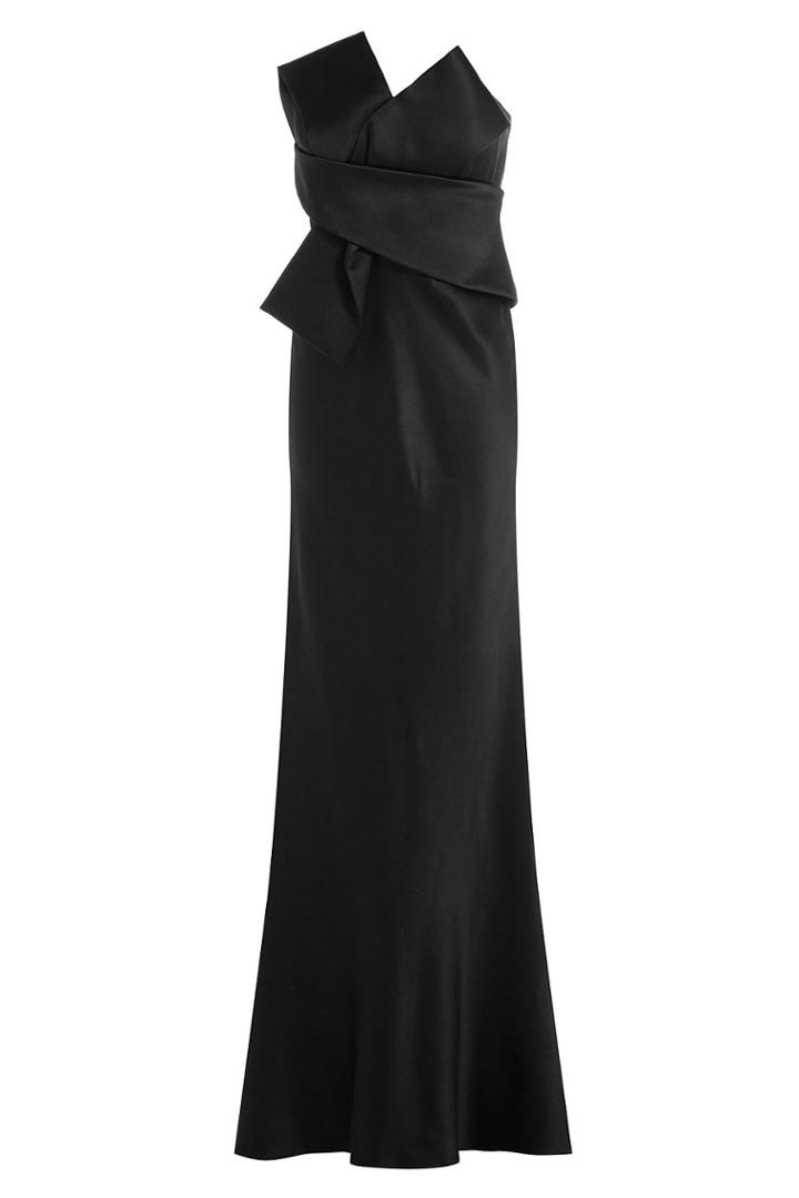 Alexander Mcqueen Alexander Mcqueen Silk Floor Length Gown