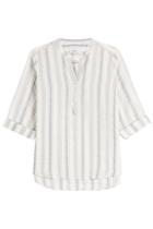 Closed Closed Striped Cotton Blend Shirt - Stripes