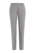 Hugo Hugo Wool-blend Checked Trousers - Multicolor