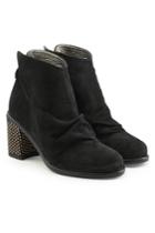 Fiorentini + Baker Fiorentini + Baker Suede Ankle Boots With Embellished Heel