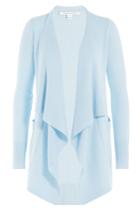 Diane Von Furstenberg Diane Von Furstenberg Cashmere Open Front Cardigan - Blue