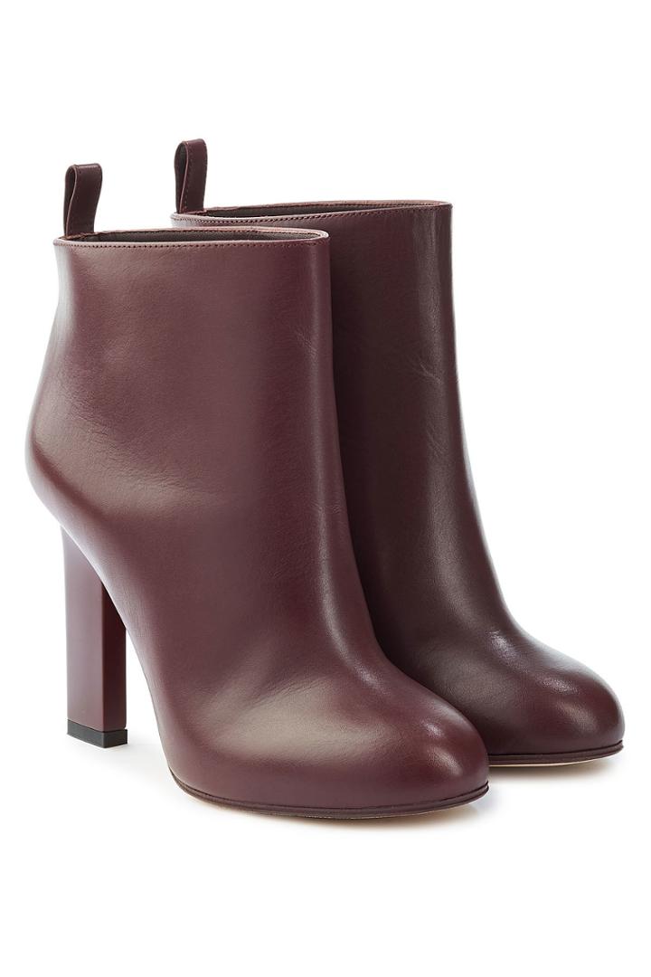 Victoria Beckham Victoria Beckham Rise Leather Ankle Boots