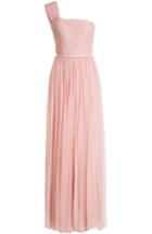 Elie Saab One Shoulder Silk Gown
