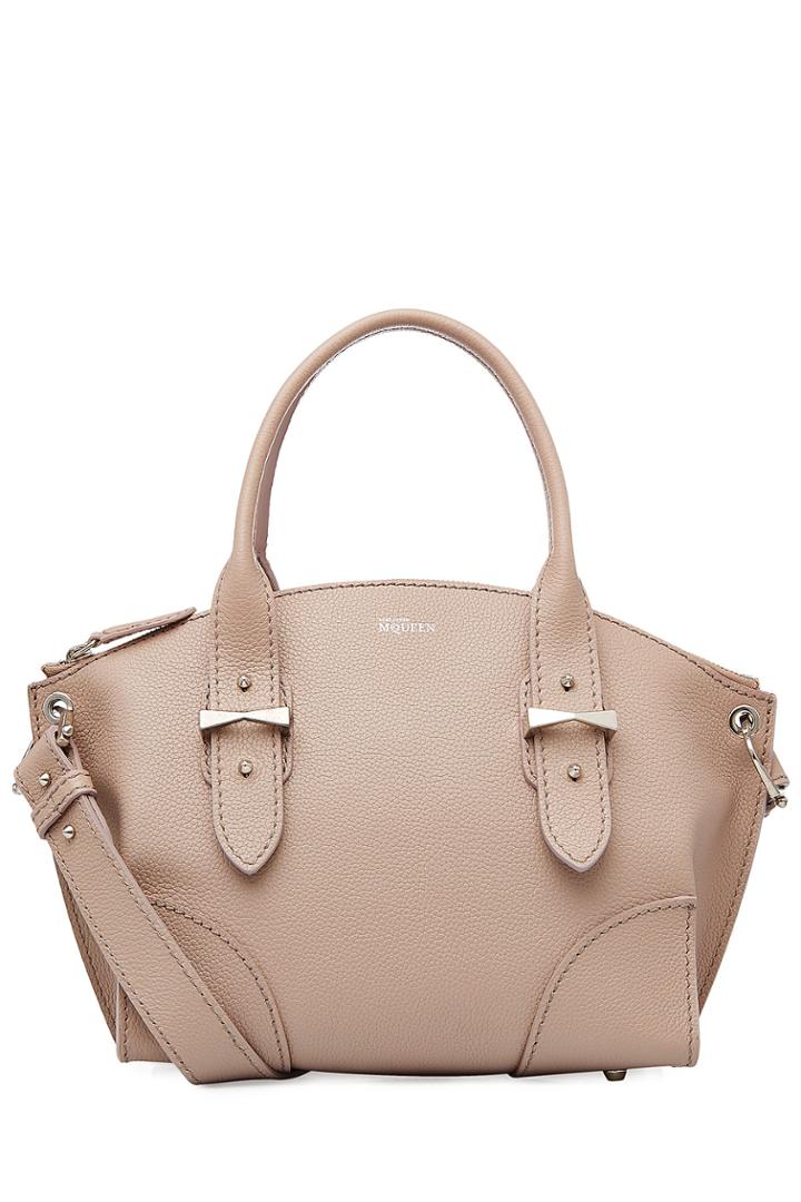 Alexander Mcqueen Alexander Mcqueen Legend Small Leather Tote - Grey