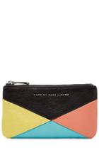 Marc By Marc Jacobs Leather Colorblock Key Chain