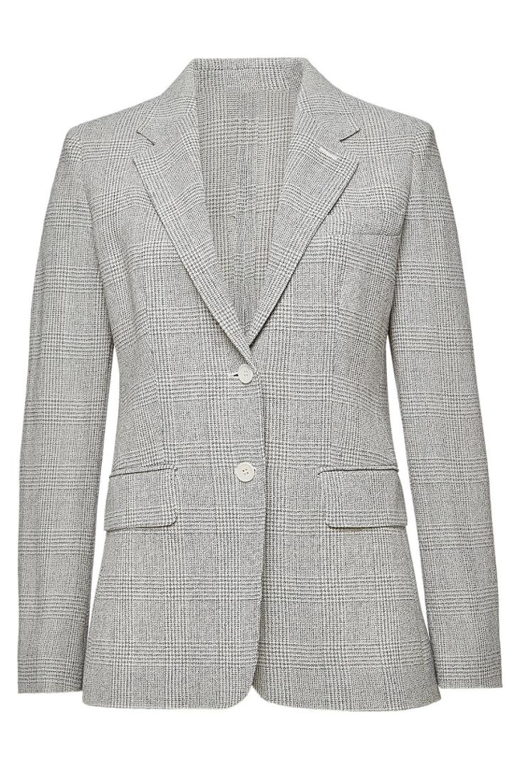 Max Mara Max Mara Kent Checked Blazer