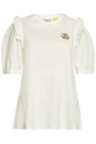 Moncler Genius Moncler Genius 4 Moncler Simone Rocha Embellished Cotton Top With Ruffles