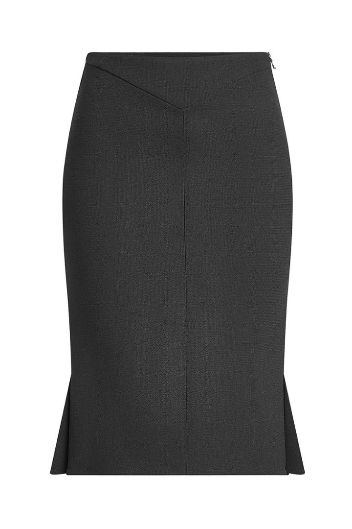 Roland Mouret Roland Mouret Wool Godet Skirt
