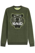 Kenzo Kenzo Embroidered Wool-cotton Sweatshirt - None