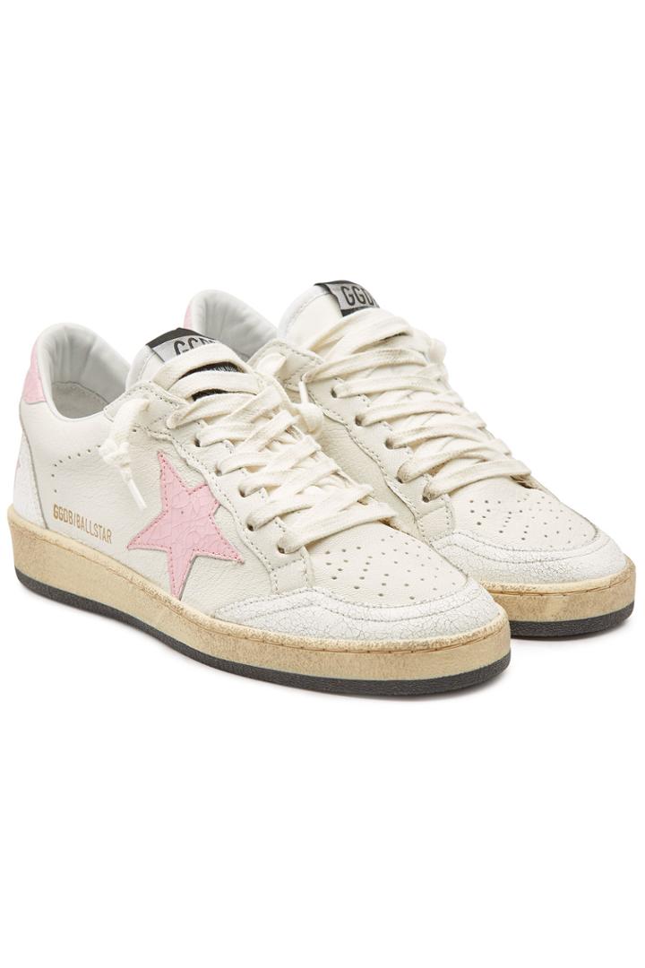 Golden Goose Golden Goose Ball Star Leather Sneakers