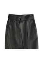 Vince Vince Leather Skirt - Black