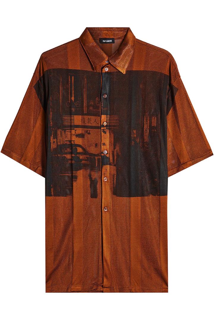 Raf Simons Raf Simons Printed Net Shirt