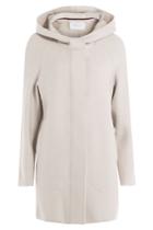 Harris Wharf London Harris Wharf London Felted Wool Hooded Coat - Beige