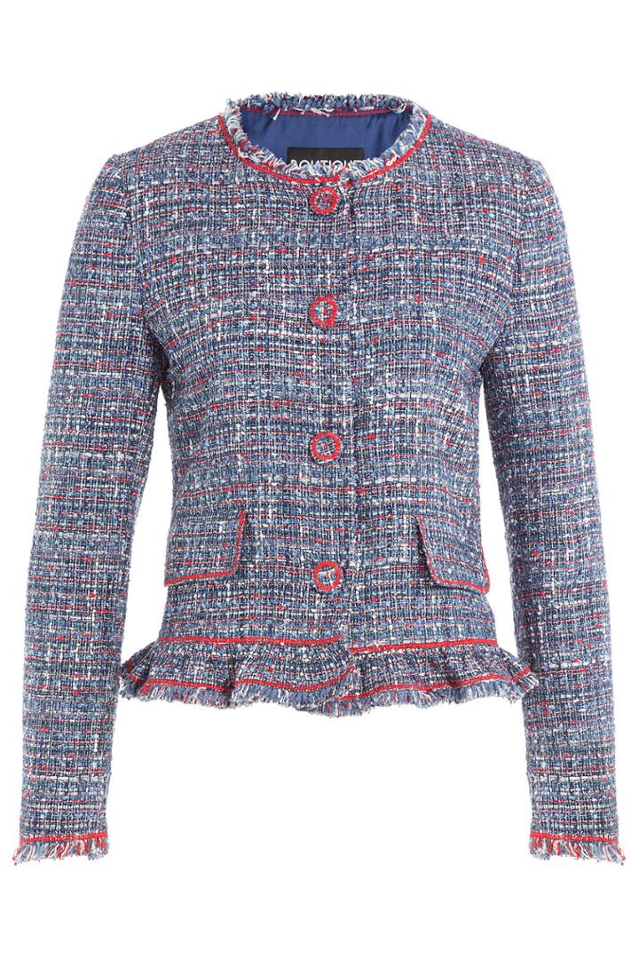 Boutique Moschino Boutique Moschino Bouclé Jacket - Multicolored