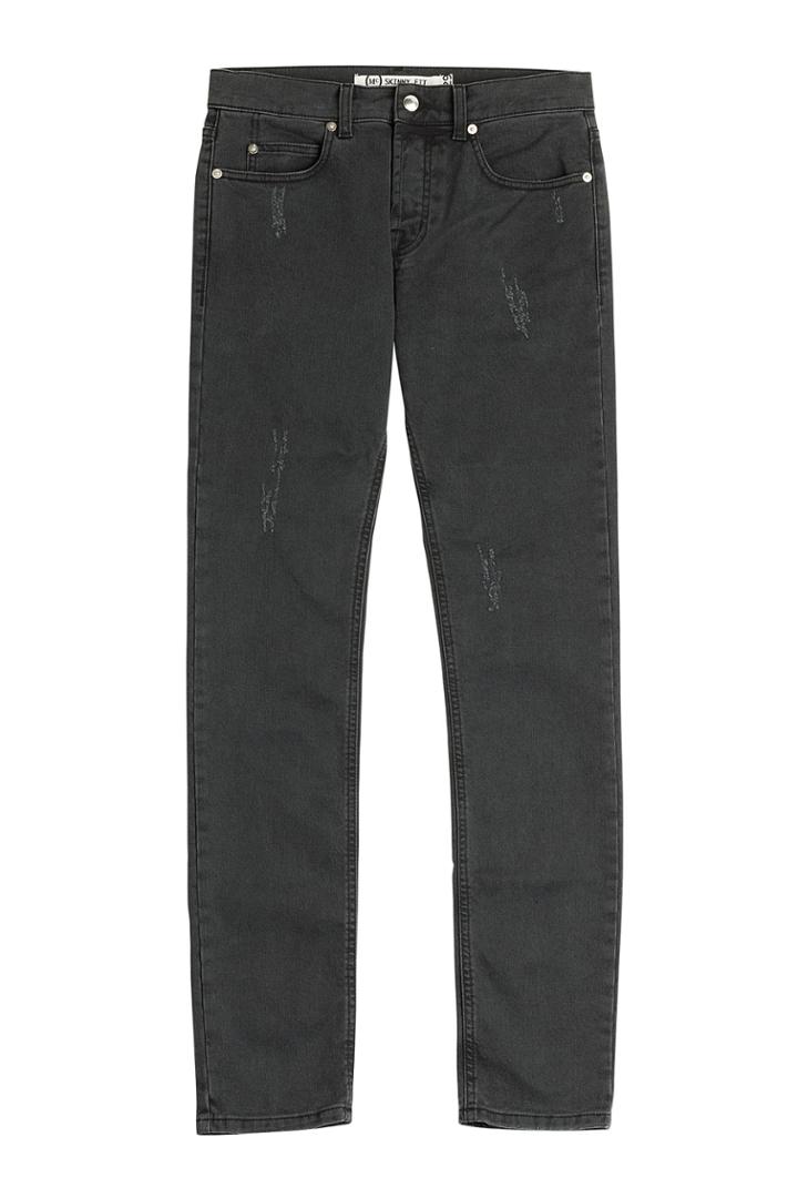 Mcq Alexander Mcqueen Mcq Alexander Mcqueen Distressed Jeans - Grey