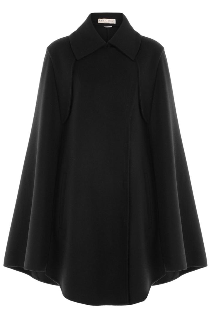 Emilio Pucci Emilio Pucci Wool Cape - Black