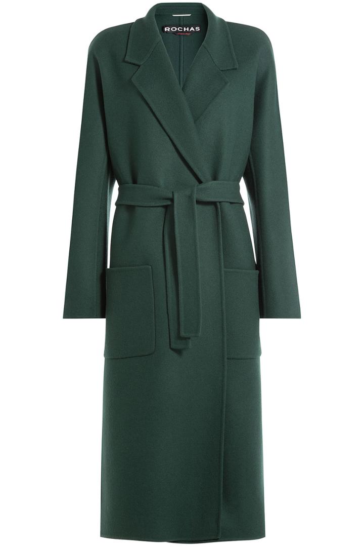 Rochas Rochas Virgin Wool Coat - Green