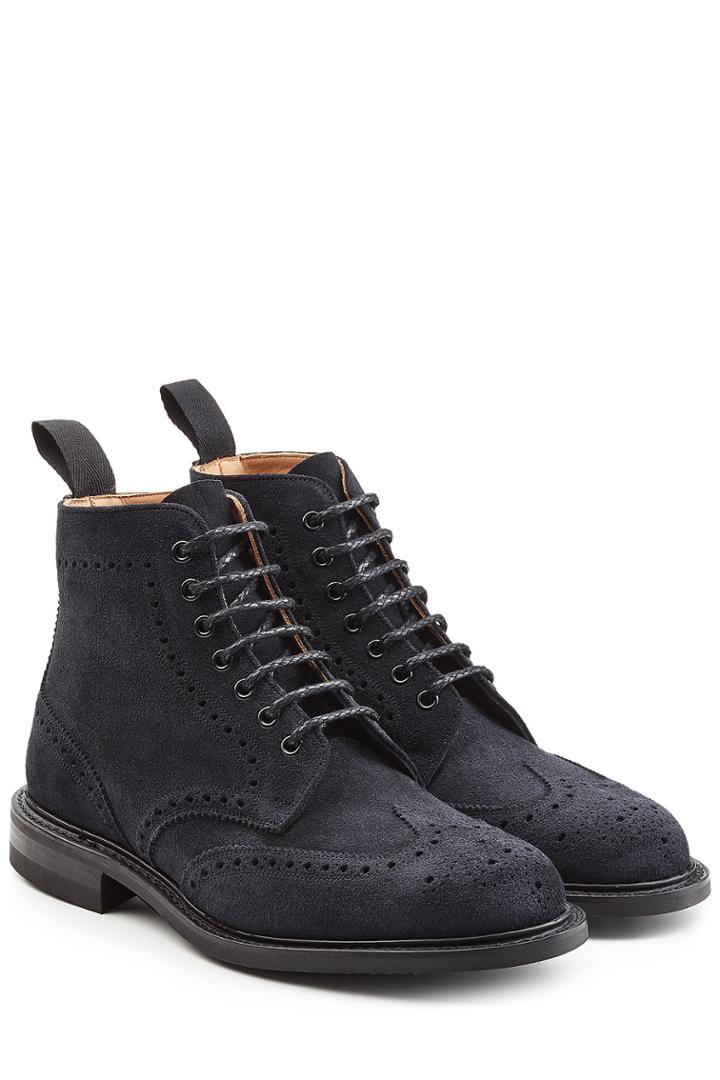 Churchs Churchs Suede Ankle Boots - Blue