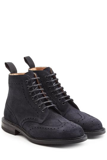 Churchs Churchs Suede Ankle Boots - Blue