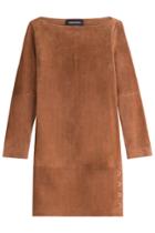 Vanessa Seward Vanessa Seward Suede Dress - Brown