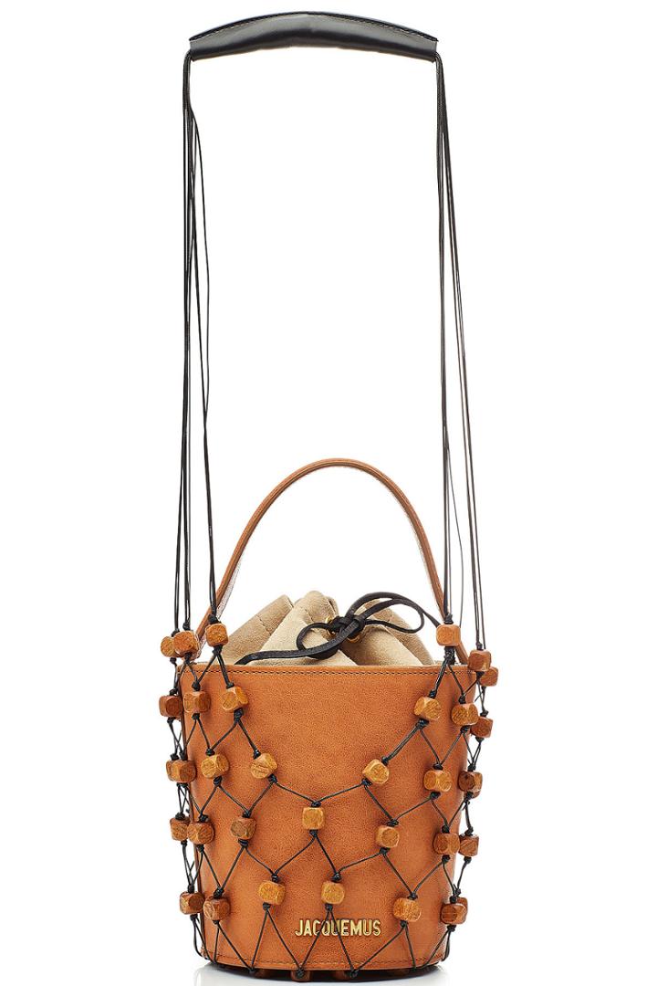 Jacquemus Jacquemus Maracasau Leather Shoulder Bag