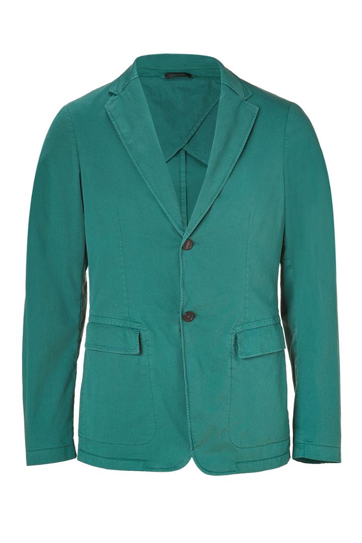 Jil Sander Jil Sander Malachite Stretch Cotton Blazer - Green
