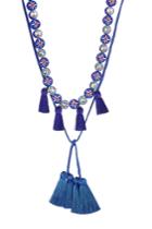 Shourouk Shourouk Sautoir Mini Tassel Necklace With Crystals