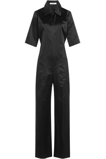 Céline Céline Silk Jumpsuit - Black