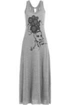 Anna Sui Anna Sui Cotton-blend Maxi Tank Dress - Grey