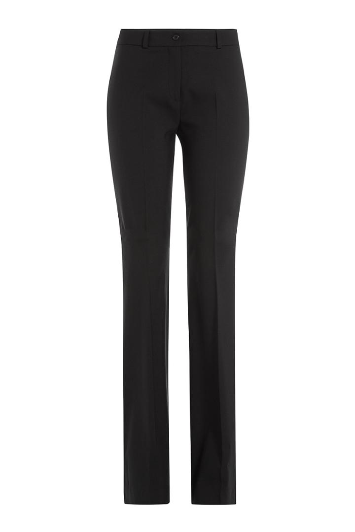 Michael Kors Collection Michael Kors Collection Flared Wool Pants - Black