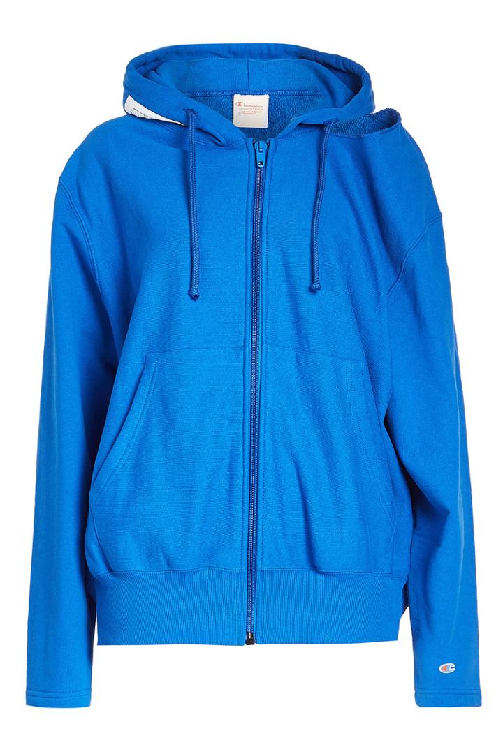 Vetements Vetements X Champion Oversized Zip-up Hoodie