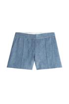 Vanessa Bruno Vanessa Bruno Chambray Shorts - Blue