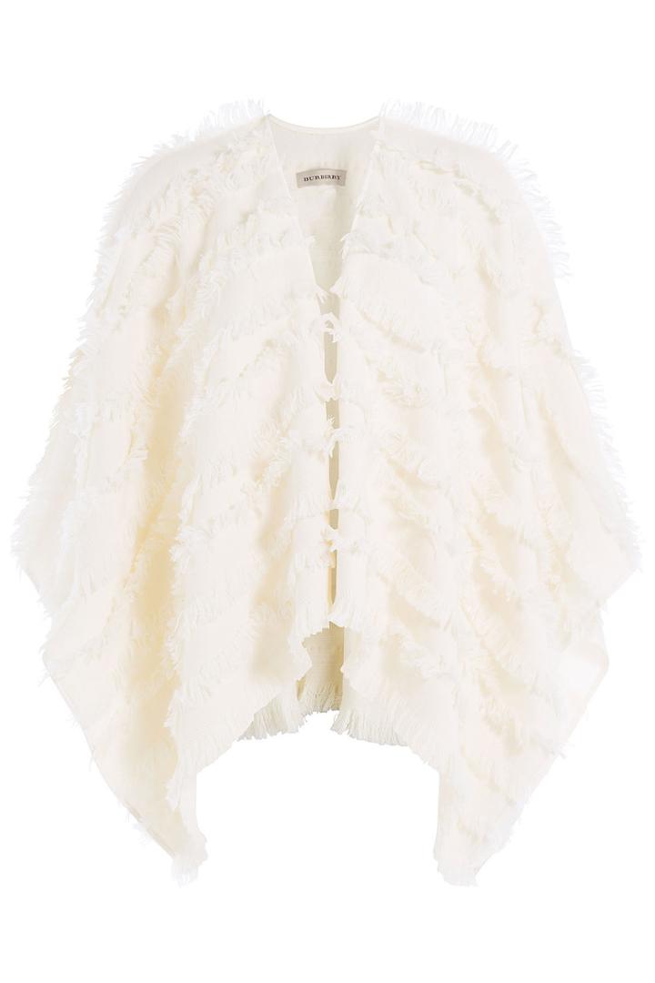 Burberry Shoes & Accessories Burberry Shoes & Accessories Wool Cape With Cashmere