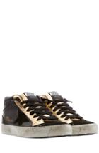 Golden Goose Star Sneakers With Leather