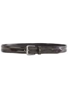 Zadig & Voltaire Zadig & Voltaire Leather Chain Belt - Black