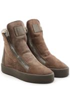 Giuseppe Zanotti Giuseppe Zanotti Suede And Shearling Boots