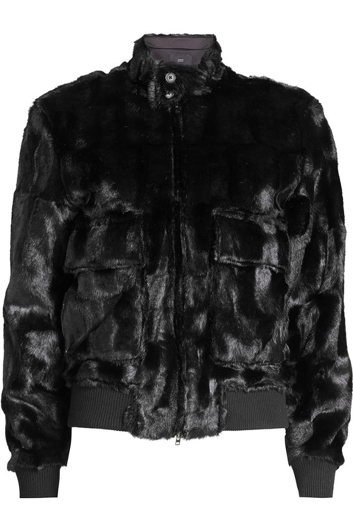 Steffen Schraut Steffen Schraut Faux Fur Bomber Jacket