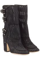 Laurence Dacade Laurence Dacade Suede Ankle Boots With Macramé Lace