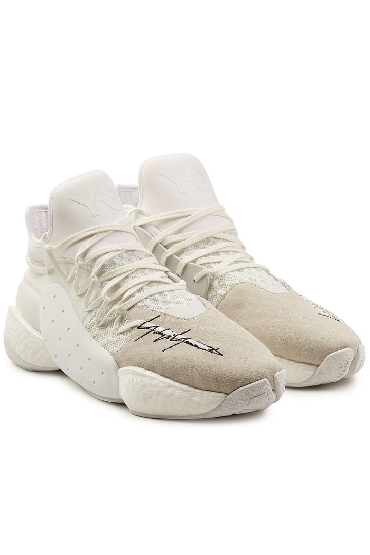 Y-3 X James Harden Y-3 X James Harden Boost Sneakers With Leather And Suede
