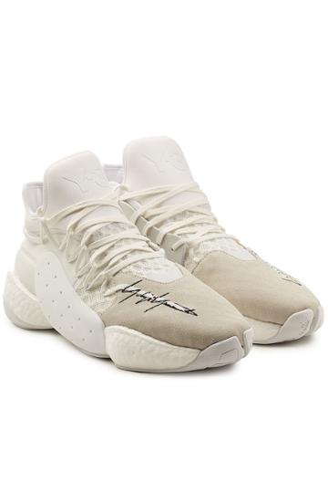Y-3 X James Harden Y-3 X James Harden Boost Sneakers With Leather And Suede
