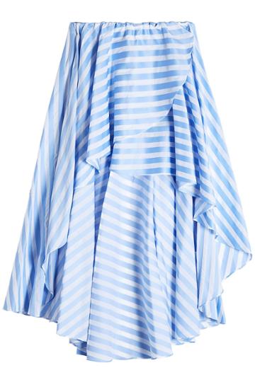 Caroline Constas Caroline Constas Striped Cotton Skirt