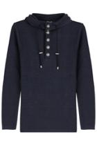 Balmain Balmain Linen Pullover With Statement Buttons