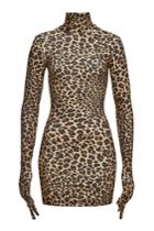 Vetements Vetements Leopard Print Mini Dress