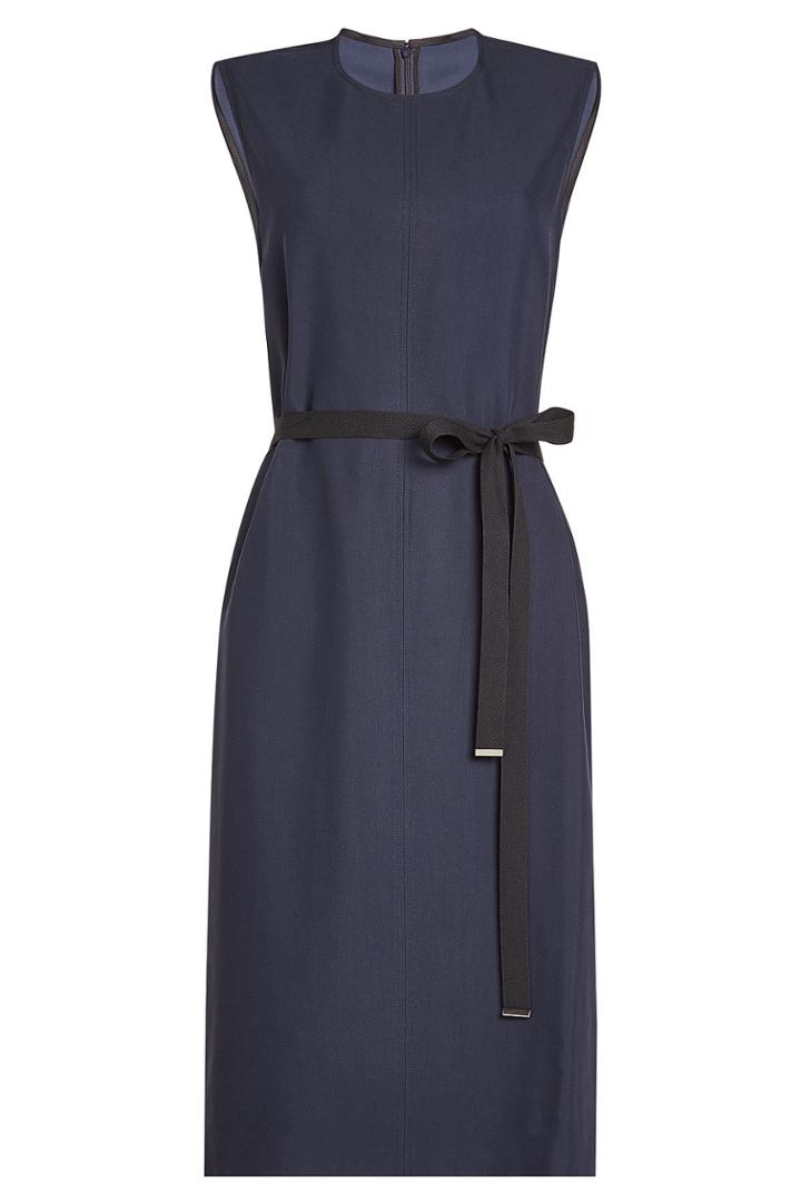 Joseph Joseph Crepe Belted Dress