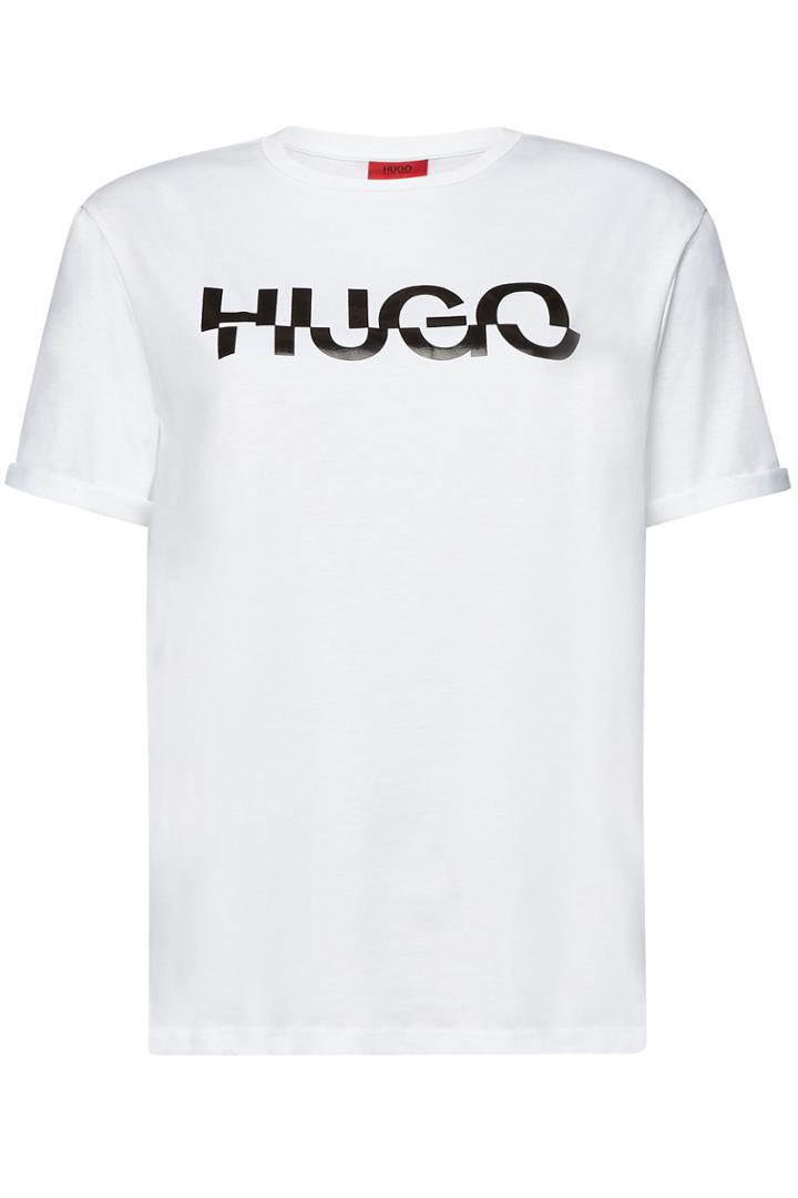 Hugo Hugo Denalisa Printed Cotton T-shirt